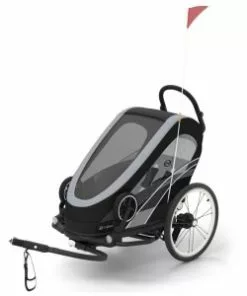 Poussette & Remorque Vélo Cybex Zeno Bike 18 Poussette & Remorque Vélo Cybex Zeno Bike -VTC électriques Soldes poussette remorque cybex zeno bike 2